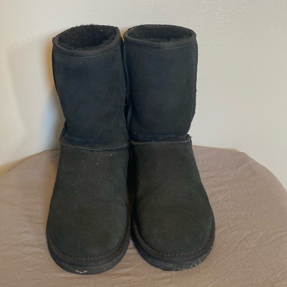 UGG Shoes - UGG Classic Short Black Boots, W7